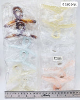 Impression Stylish Colored Plastic Hair Clutcher (Pack of 12)